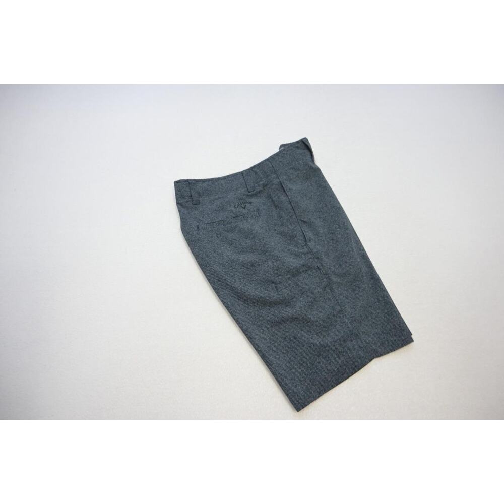 Callaway Golf Shorts Performance Wicking Stretch Gray‎ Blue Athletic Mens Sz 32